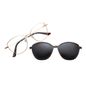 LV.MU.1404-0121.5 Armacao Para Oculos de Grau Feminino Chilli Beans Multi Cat Dourado -3-